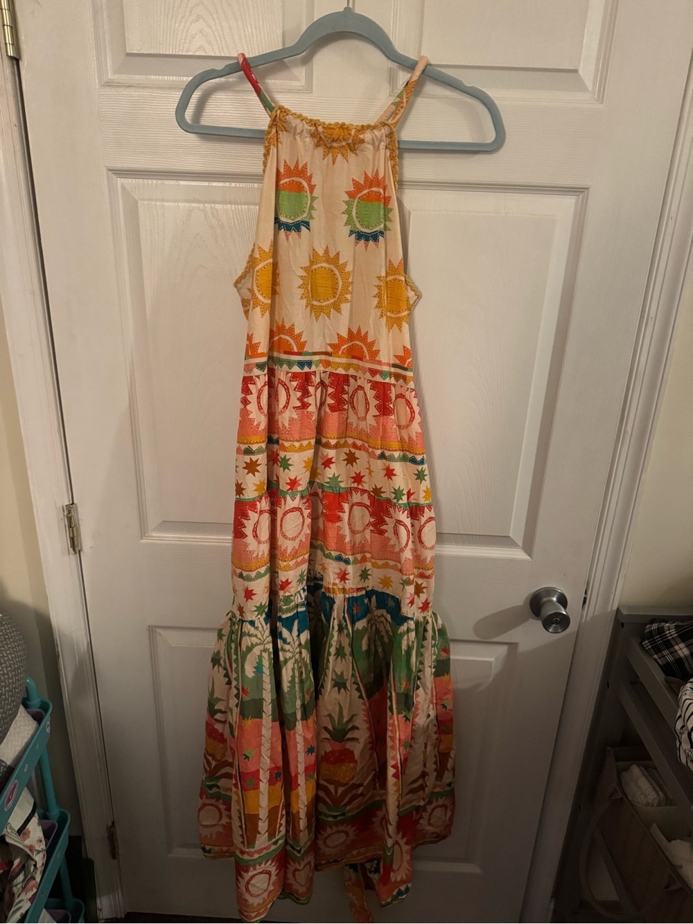 FARM Rio Rainbow Sunset Maxi Dress